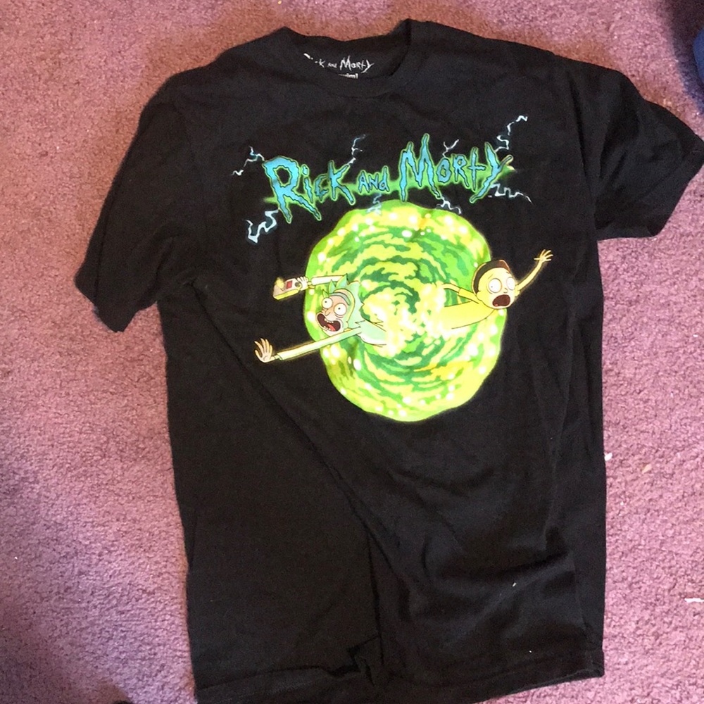 rick and morty tee